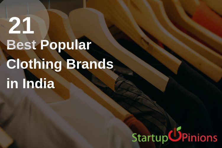 Top 21 Best Popular Clothing Brands in India 2023 - Startup Opinions