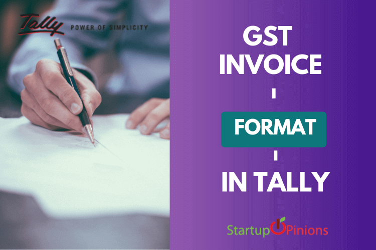 How To Generate Tax Invoice In Tally Erp 9 With Gst